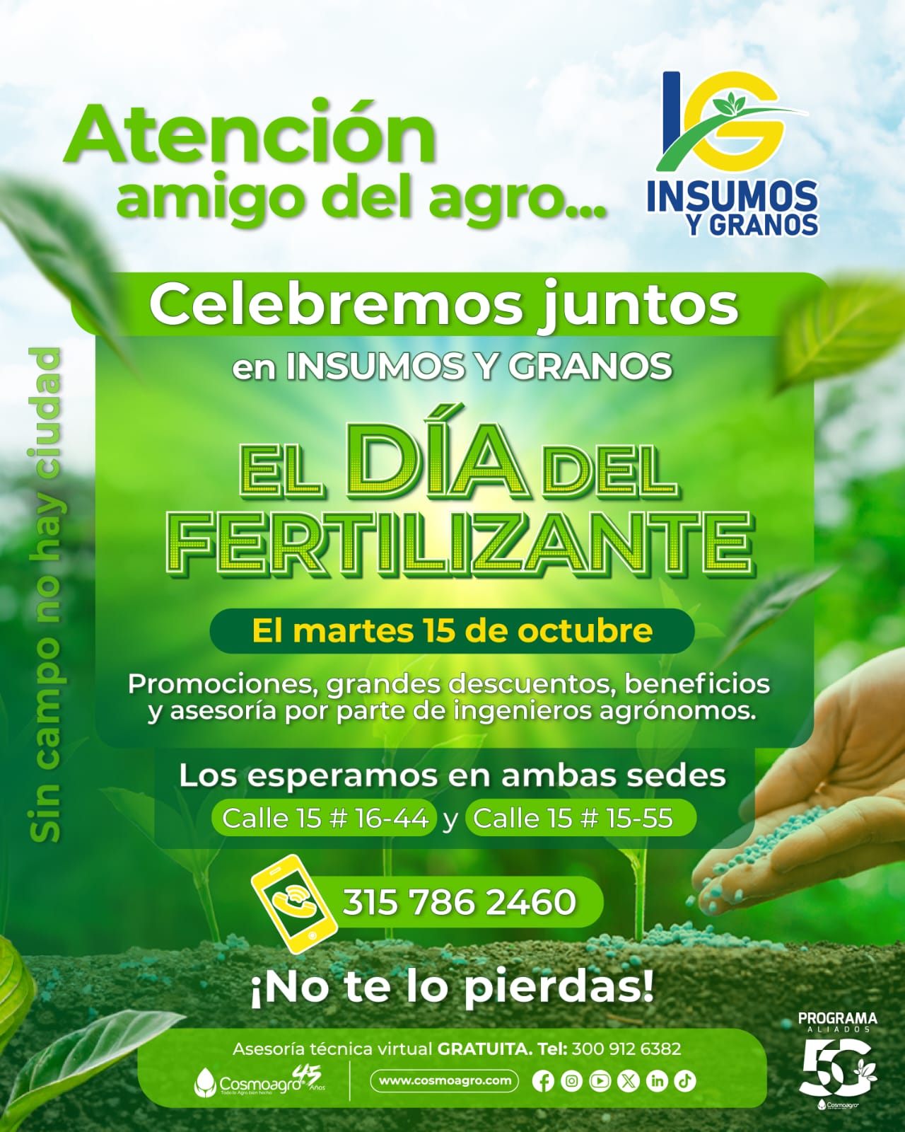 Celebremos el día del fertilizante